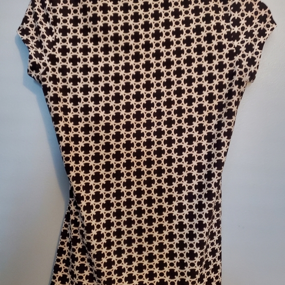 Cydney Max Black/Beige Patterned Shirt - Size S - Picture 7 of 7